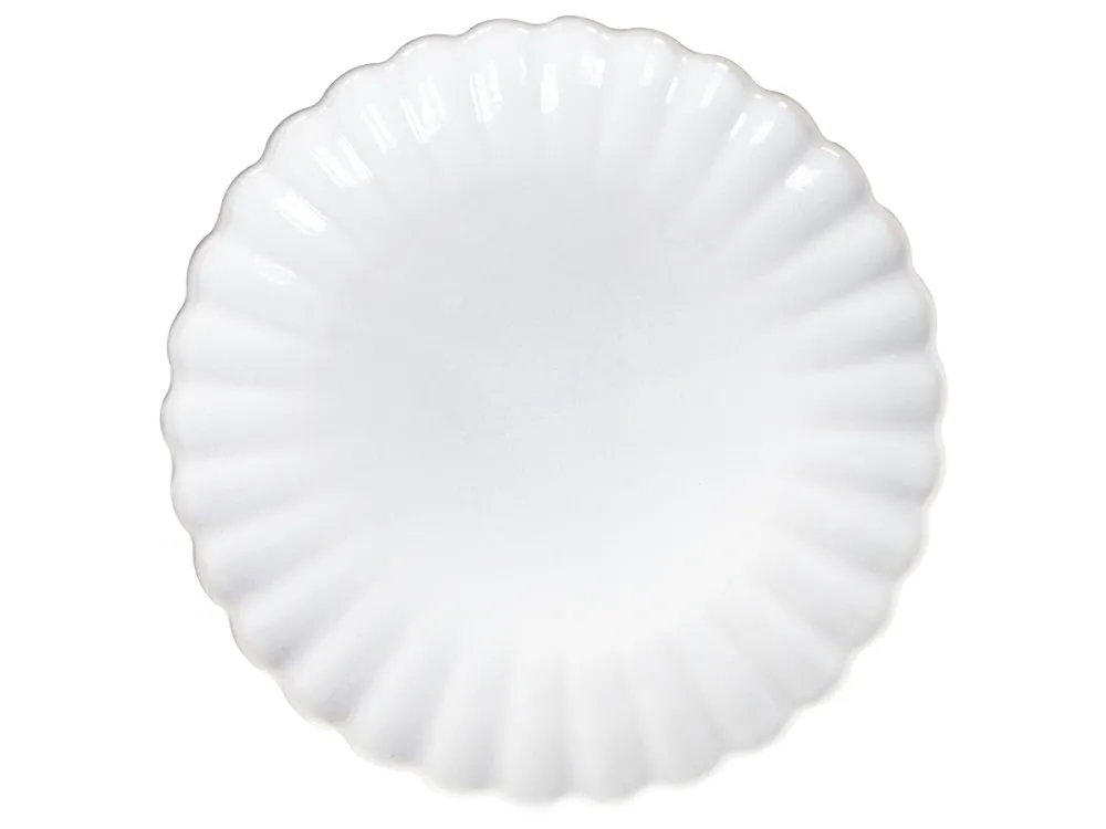 Set di 4 piatti da antipasto NETTLE Gres porcellanato Bianco_957417