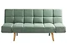 Sofa Bed 2 Seater INGARO Fabric Light Green