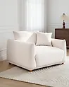 Armchair JUBEK Fabric Off-White