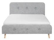 Bed Fabric RENNES 180 x 200 cm (EU Super King) Light Grey_684077