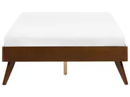 Bett ohne Kopfteil BERRIC 120 x 200 cm Dunkle Esche_1113823