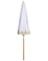 Garden Market Parasol ⌀ 1.5 m White MONDELLO_848542