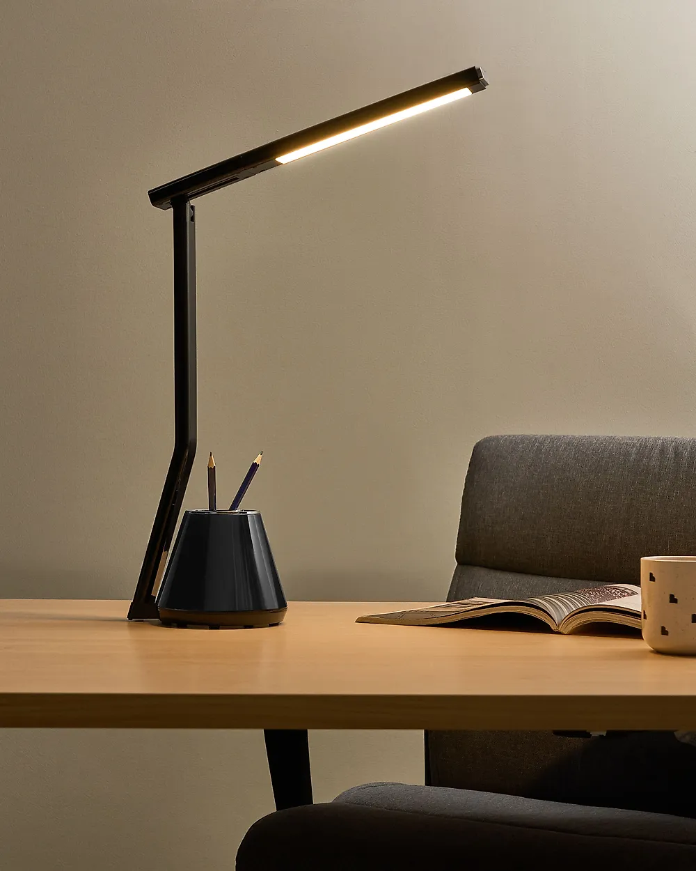 LED Desk Lamp DENEB with Dimmer Black_1187160