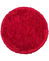 Alfombra de pelo largo CIDE Rojo ø 140 cm