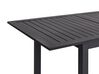 Tavolo da giardino alluminio grigio scuro 180/240 x 90 cm SKALOMA_921905