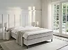 Divan Bed without Headboard Fabric COUNTESS 160 x 200 cm (EU King Size) Light Grey