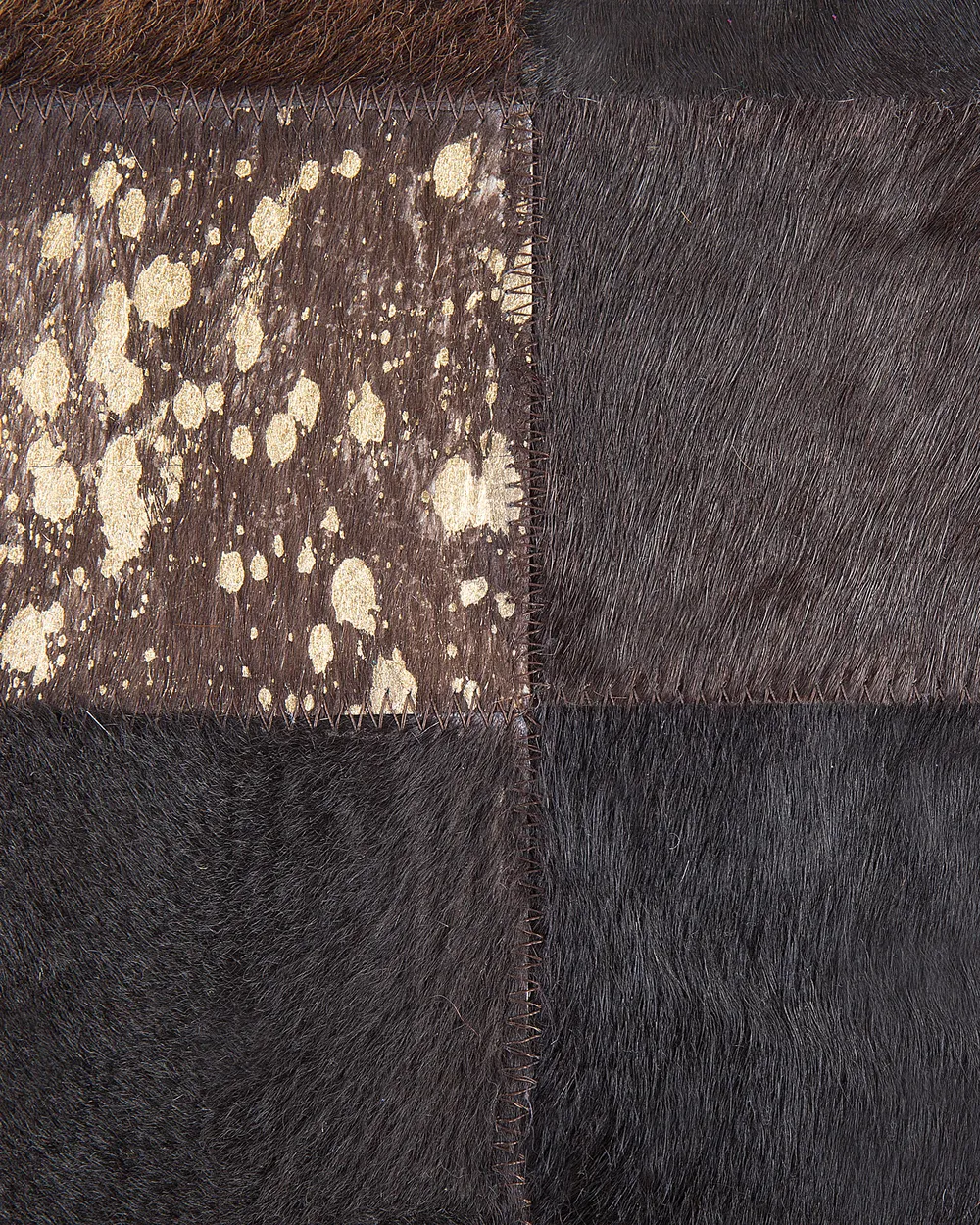 Rug BANDIRMA Brown 140 x 200 cm Leather_500261