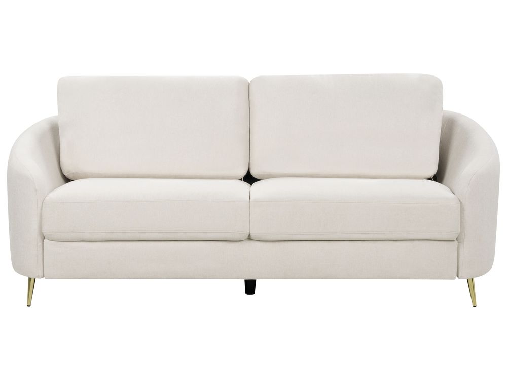 Sofa 3-Sitzer TROSA Stoff Beige