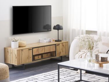 TV Stand Light Wood BOISO