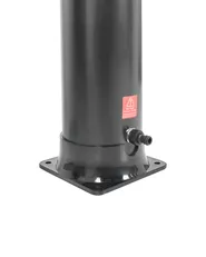 Freestanding Outdoor Solar Shower JUANILLO Black_974238