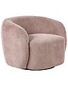 Swivel Armchair TORE Swivel Fabric Taupe