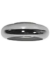 LED Ceiling Lamp NITH Glass Silver