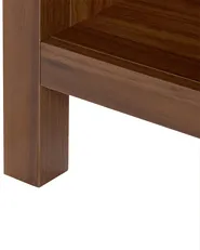 Shoe Storage Cabinet LAMBINA Dark Brown_1050248