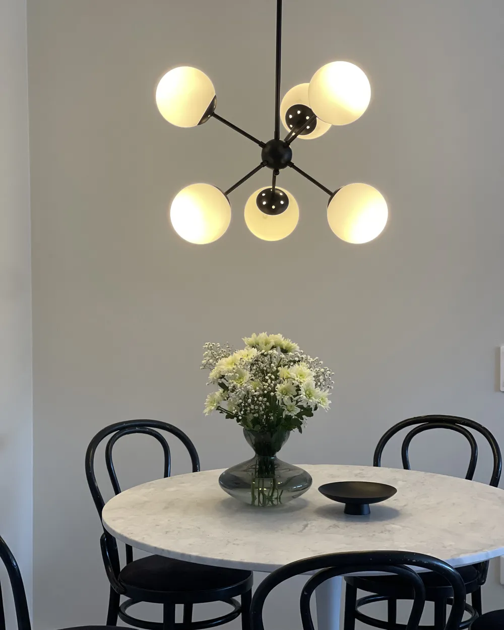 Ceiling Lamp ADAWRO Metal Black/ White_921073