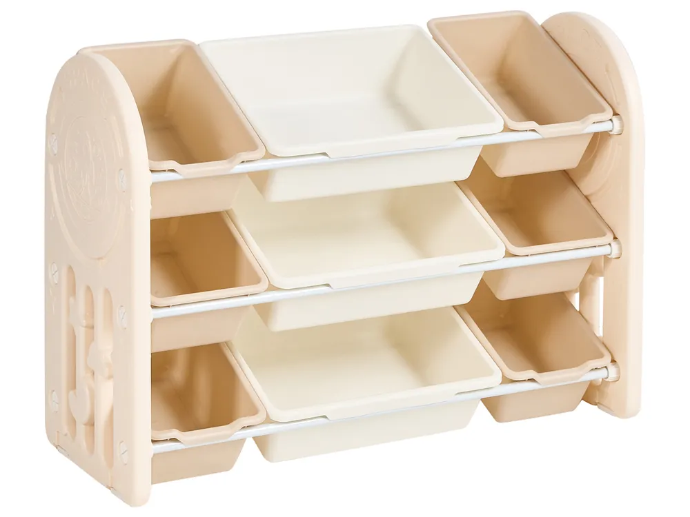 Toy Storage Organiser BINGARA 62 cm Beige