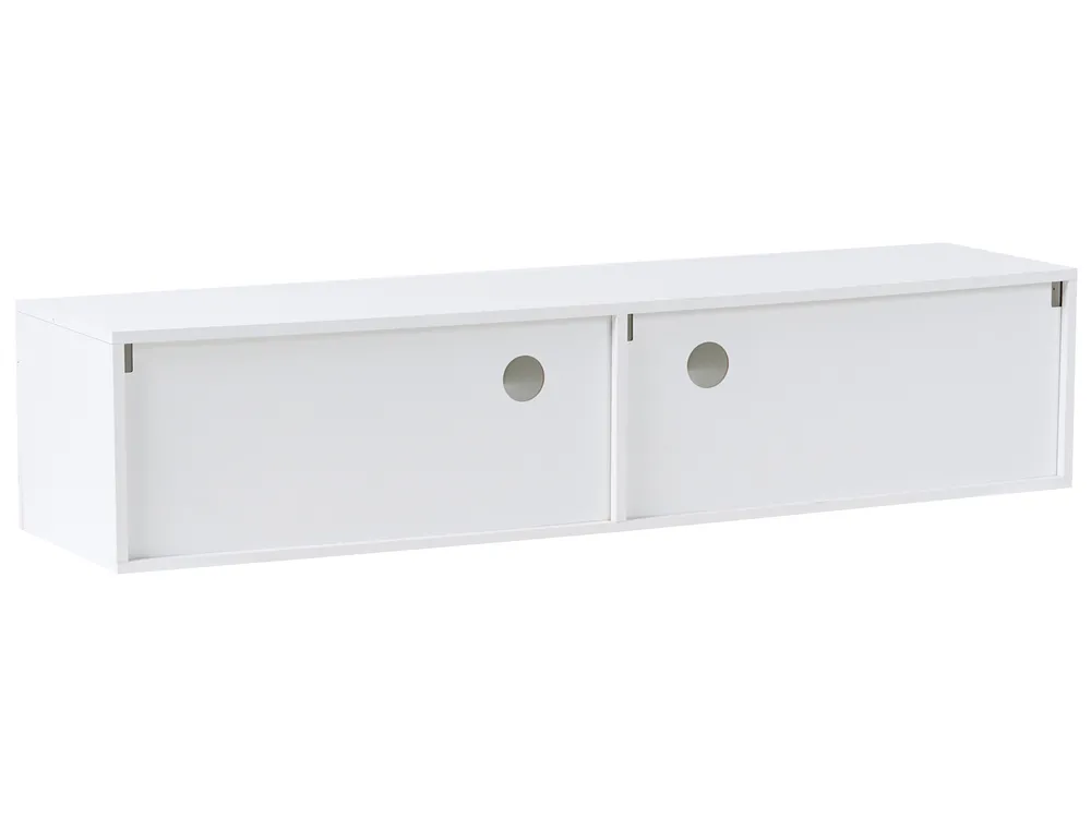 Szafka RTV LED EDMONTON Biały_1030560