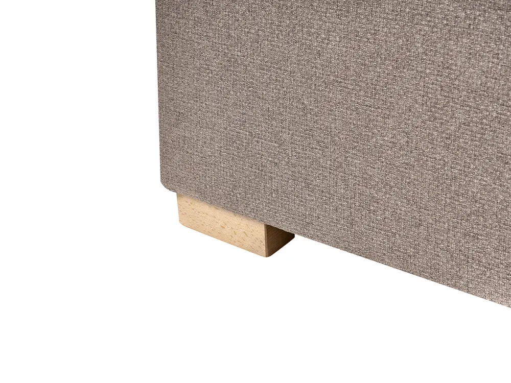 Divan Bed with Storage ESQUIRE Fabric Taupe 180 x 200 cm (EU Super King)_1016274
