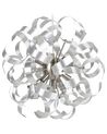 Metal Ceiling Lamp Silver ICANA_727225