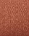 Fauteuil en tissu marron doré NURMO_896242