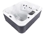 Outdoor Hot Tub with LED ARCELIA White_898008