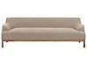 Sofa 3 Seater SOSJO Fabric Taupe
