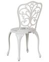 Lot de 2 chaises de jardin blanc TRIORA_931754