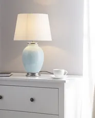 Table Lamp BRENTA Ceramic Light Blue_690594