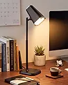 Bezprzewodowa lampa stołowa LED MUSCA Ze ściemniaczem Czarny