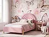 Cama infantil Terciopelo ANET 90 x 200 cm Rosa
