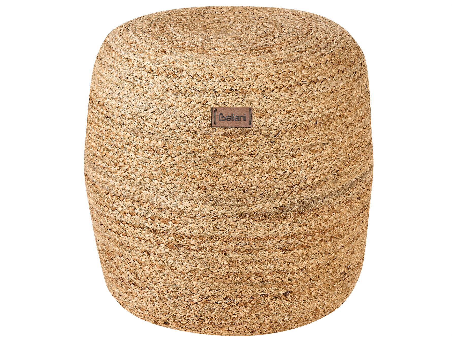 Pouf Jute sandbeige rund ⌀ 46 cm DALAMA _823996