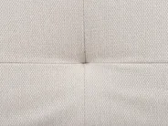 Sofa Bed 3 Seater LEEDS Fabric White_923273