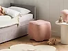 Pouf JUNO Tessuto Rosa