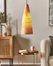 Pendant Lamp SUAM Bamboo Wood Natural_827196