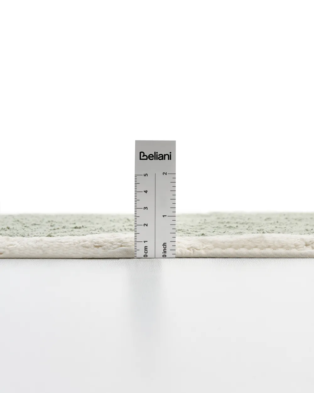 Tappeto da bagno NANGAL Verde 60 x 90 cm Cotone_1025930
