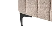 Letto Bouclé LUNAN 120 x 200 cm Beige_1025650