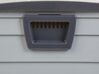 Trädgårdsförvaringsbox 112 x 50 cm grå LOCARNO_918579