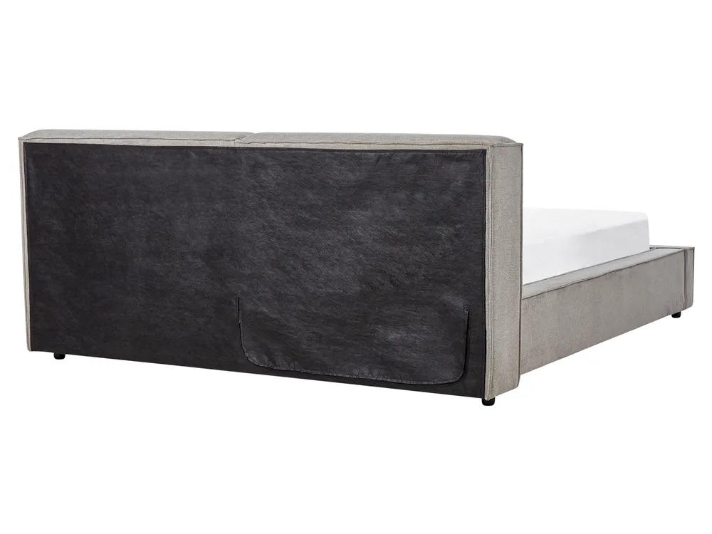 Waterbed Fabric LINARDS 160 x 200 cm (EU King Size) Grey_980462