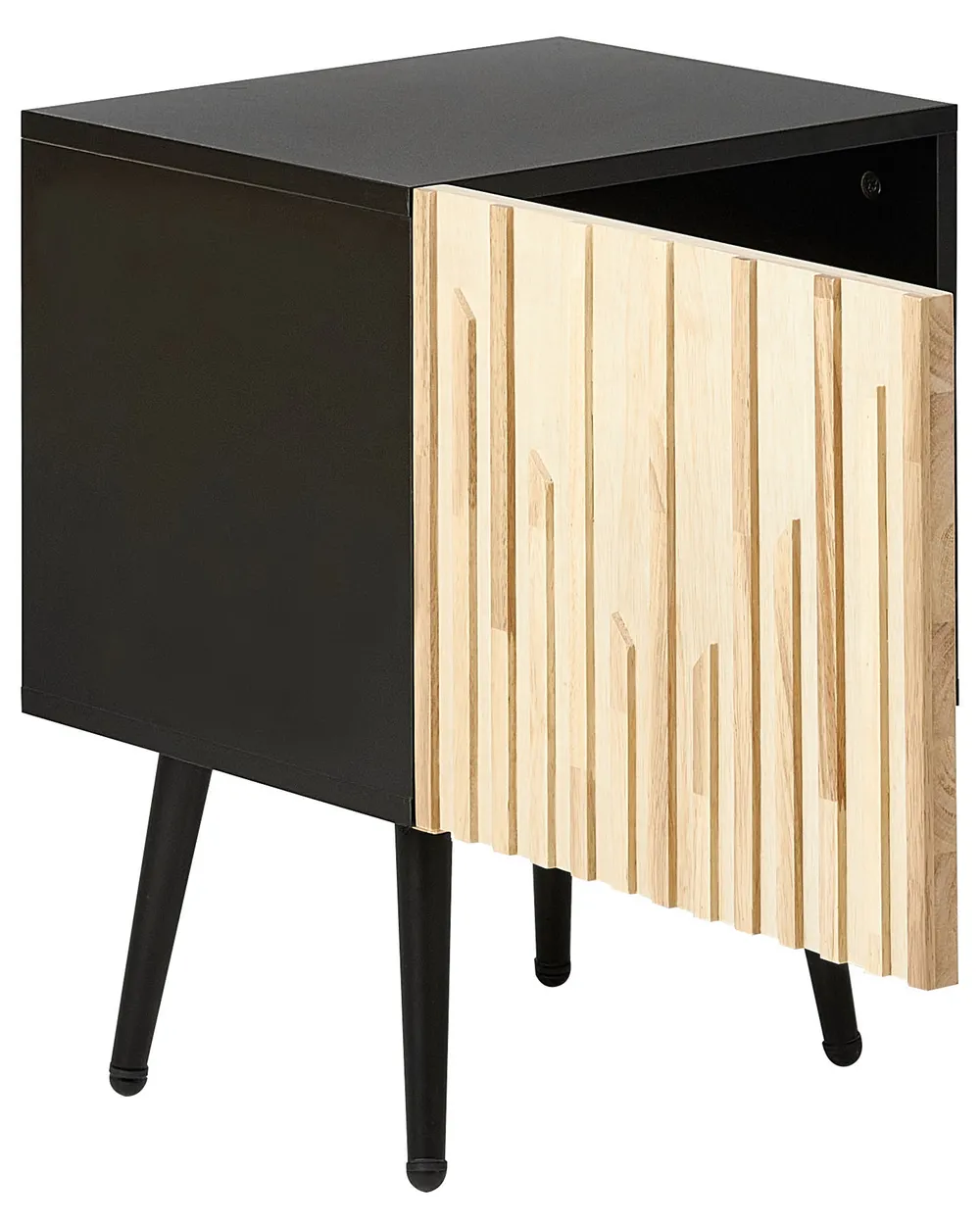 Bedside Table DALCROSS Brown/ Black_946648