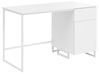 Biurko LEXTON 120 cm 60 cm Biały
