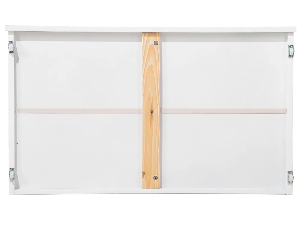 Bunk Bed with Drawers REGAT Pine Wood White 90 x 200 cm (EU Single)_797165