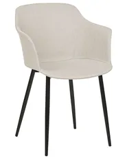 Set di 2 sedie da pranzo ELIM Beige chiaro_883580