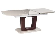 Extending Dining Table BERRIGAN Light Beige 160/200 cm 90 cm_1043806