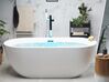 Freestanding Whirlpool Bath with LED 1700 x 800 mm White NEVIS_798684