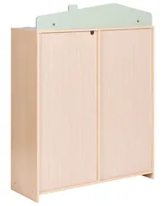 Mobile con 3 ripiani LACKEY 105 cm Marrone chiaro_1088092