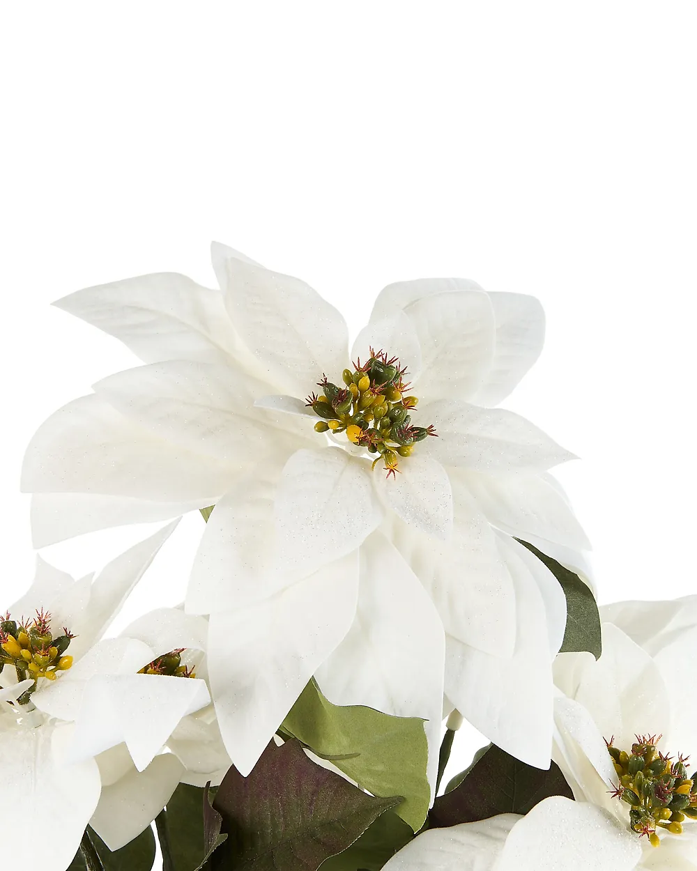 Pianta artificiale CHRISTMAS FLOWER 61 cm Bianco_1174960