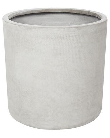 Plant Pot 42 x 42 x 42 cm Grey MESSENE