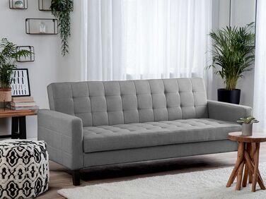 Fabric Sofa Bed Light Grey VEHKOO