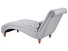 Chaise longue in tessuto grigio MURET_756990