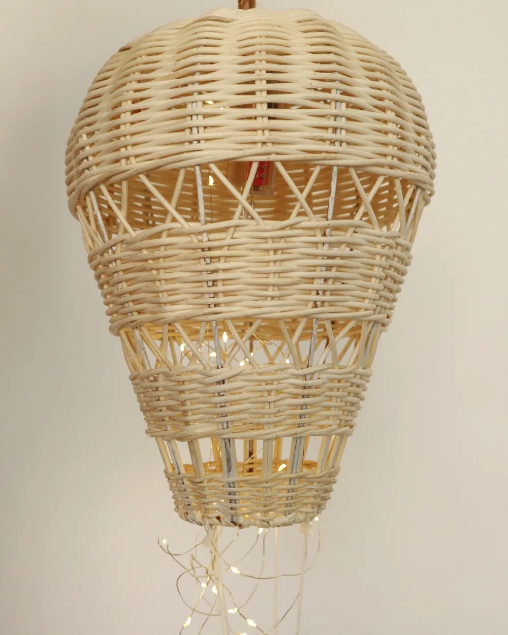 Dekoracja ścienna Balon BEMBA Rattan 60 cm Naturalny_1025967