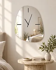 Wall Clock ALMANSA Silver_1173726